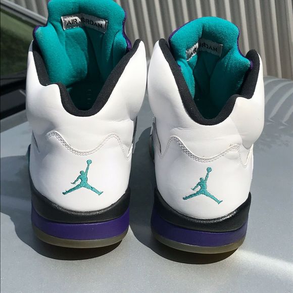Nike Air Jordan 5 Retro Grape Size 13 Mens - Picture 5 of 12